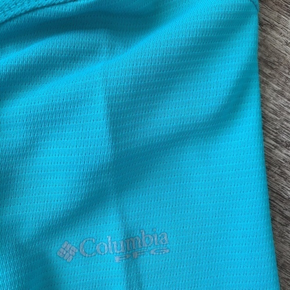 Columbia Omni Shade Hiking Green Long Sleeve - Picture 5 of 5